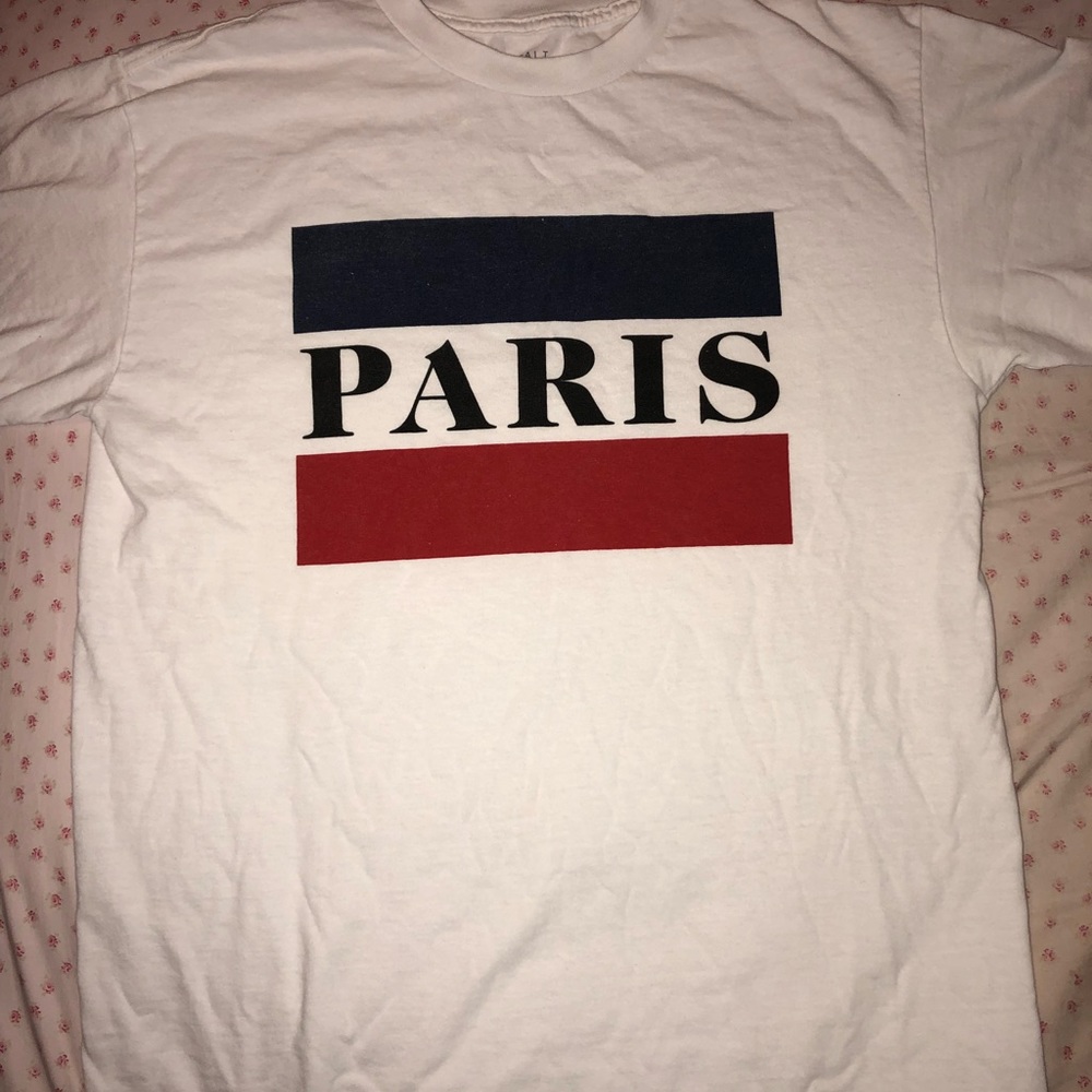 J Galt/ Brandy Melville Paris T Shirt
